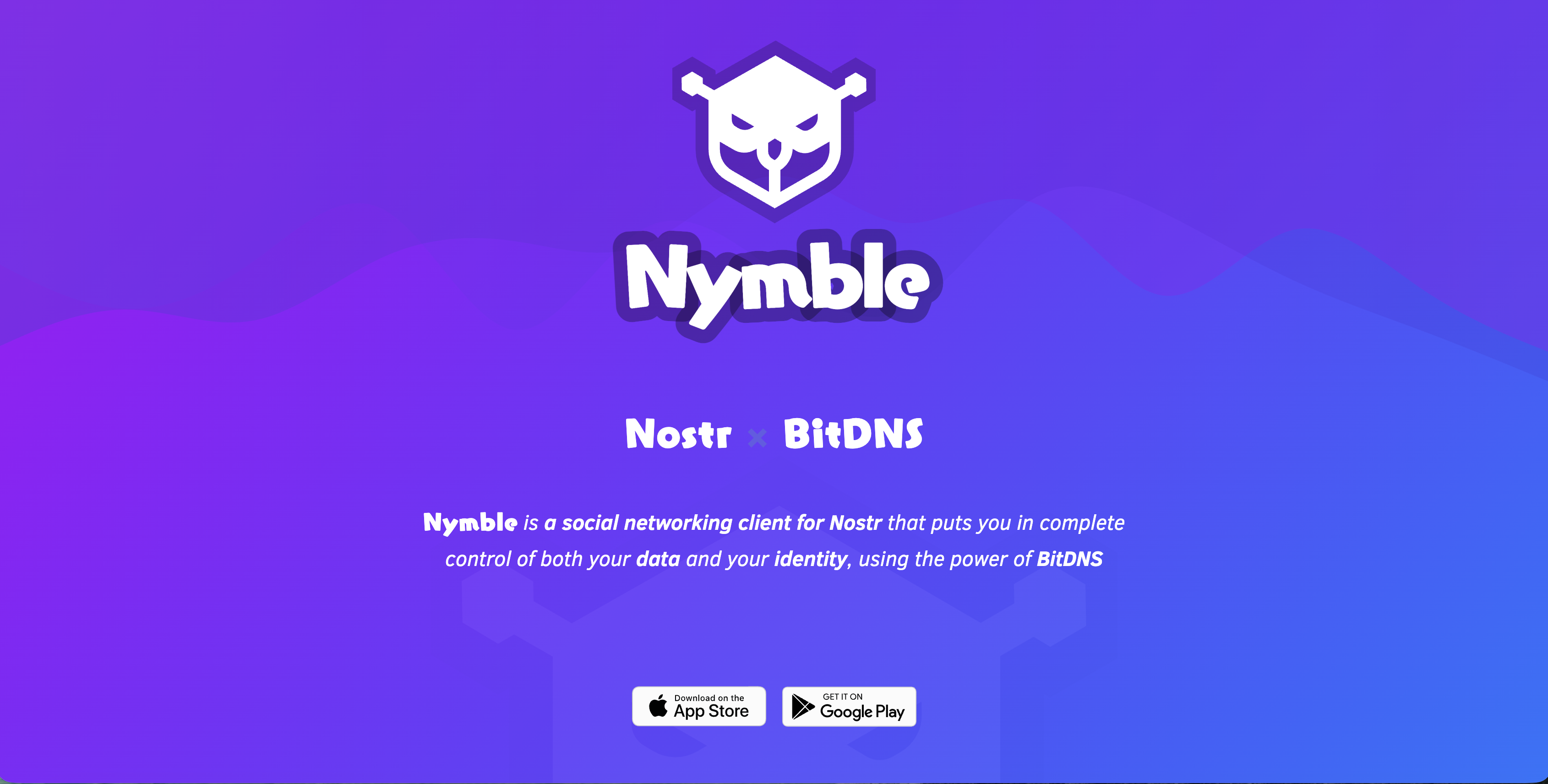Nymble site preview